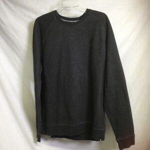 Hurley Men's Charcoal Gray Black Crewneck Sweatshirt Sx XL